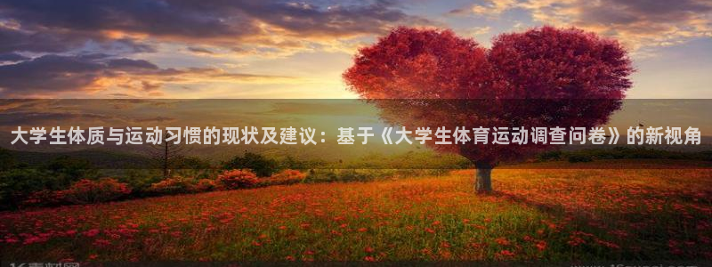 3377体育官方平台体育：大学生体质与运动习惯的现状