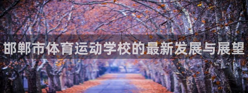 3377体育官方正版app集团：邯郸市体育运动学校的最新发展