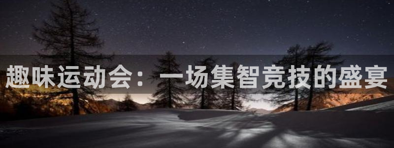 3377体育官网下载联系电话：趣味运动会：一场集智竞技的盛宴
