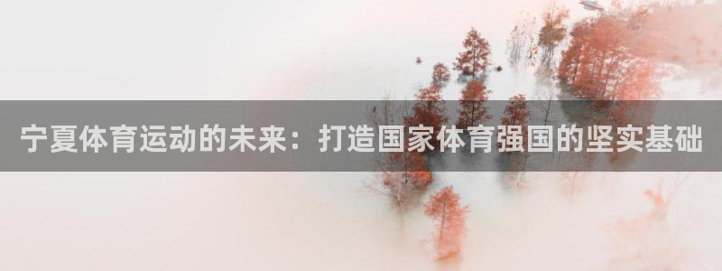 3377体育app倒闭了吗知乎：宁夏体育运动的未来：打造国家