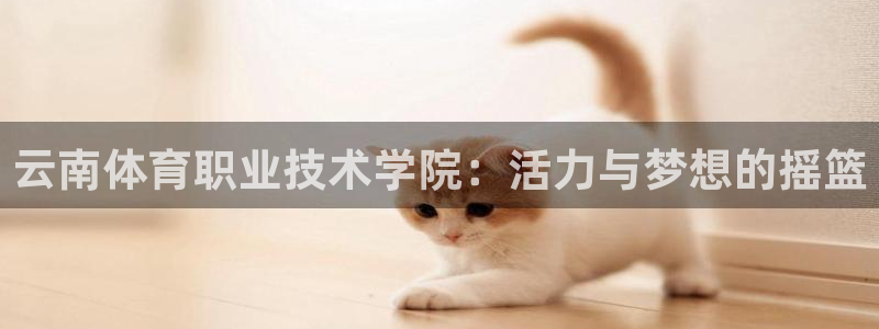 3377体育什么台子：云南体育职业技术学院：活力与梦想的摇篮